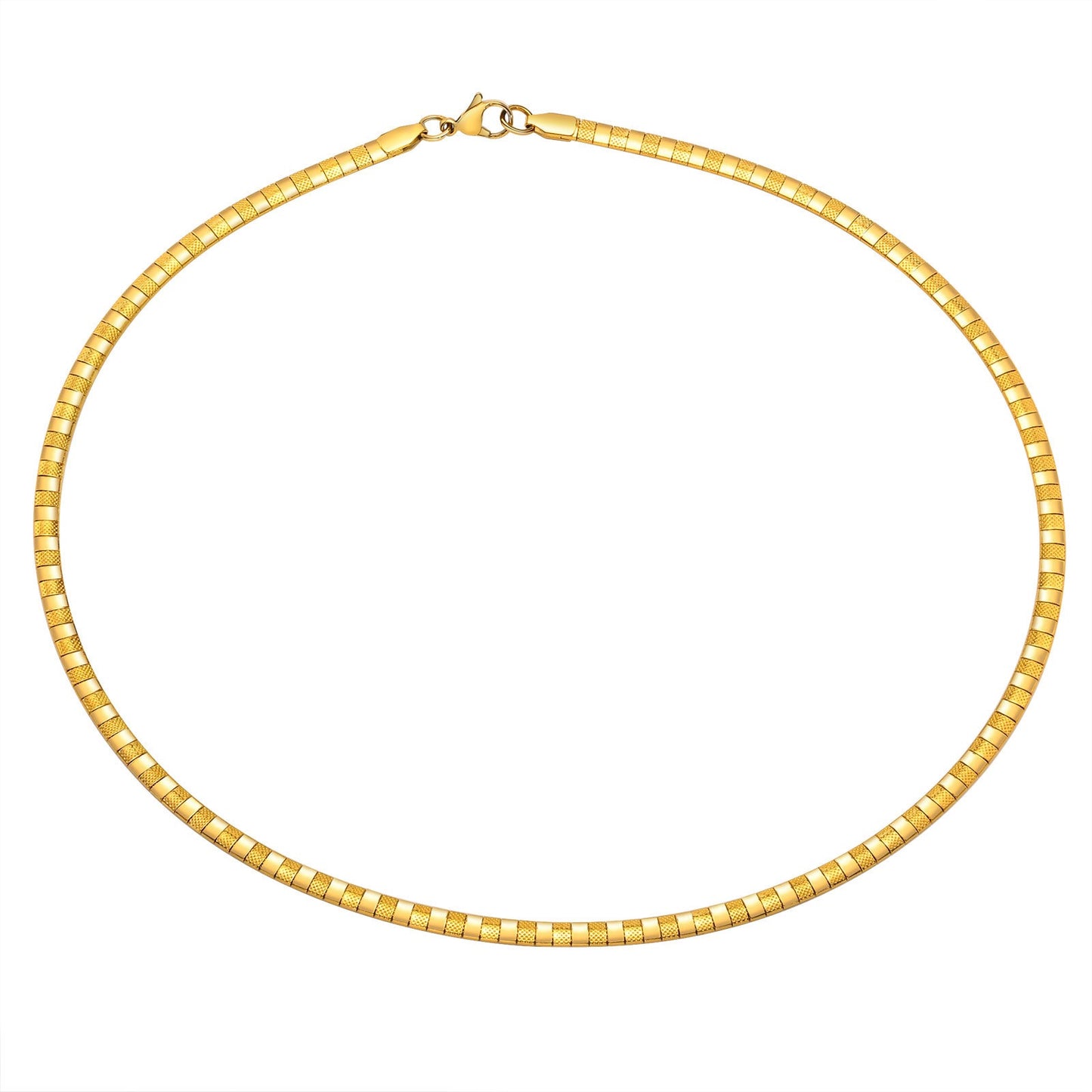 Isida Omega Necklace - 18K Gold Plated Stainless Steel
