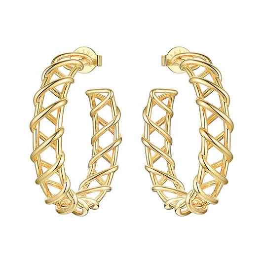 Nicky hoop earrings